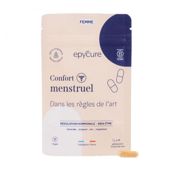 Epycure - Cure Confort Menstruel - Compléments alimentaire - Vegan - Made in France
