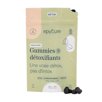 Epycure - Gummies Detoxifiants - Compléments alimentaires - Vegan - Made In France