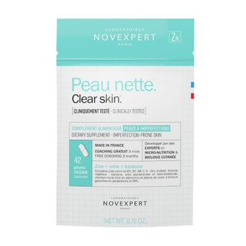 Novexpert - Complément alimentaire Peau Nette - Compléments alimentaire visage - Made in France