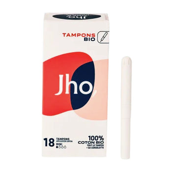 Jho - Protections féminines - Tampons bio avec applicateur mini