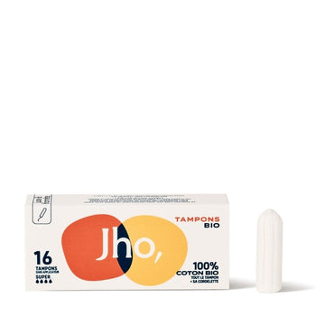 Jho - Tampon sans Applicateur Super - Protections féminines