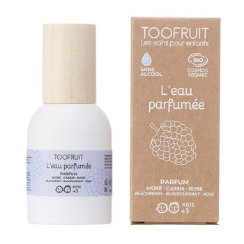 Toofruit - Eau Parfumée Mûre - Cassis - Rose - Parfums bio - Enfant