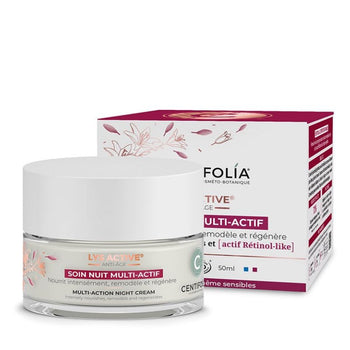 Centifolia - Soin Nuit Multi-actif - Crèmes hydratantes nuit - bio- Vegan - Made in France