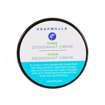 Soapwalla - Déodorants - Déodorant crème citrus