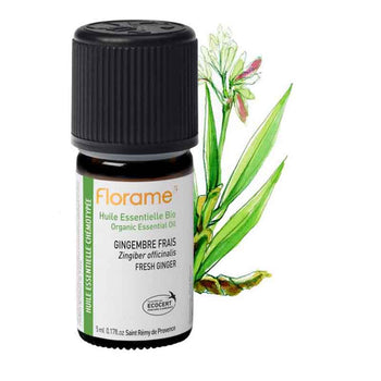 Florame - Huile essentielle de Gingembre - Aromathérapie