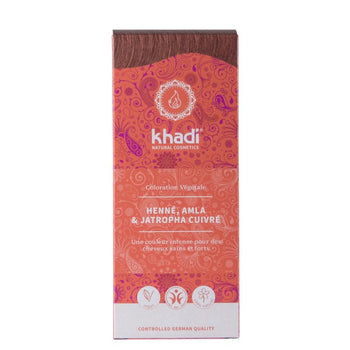 Khadi - Colorations - Coloration végétale Henné, amla et jatropha