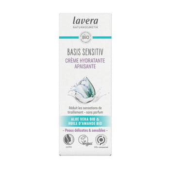 Lavera - Crème Hydratante Apaisante Basis Sensitiv - Crèmes hydratantes bio