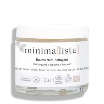 Minimaliste - Baume Nutri-nettoyant - Démaquillants & nettoyants visage - Bio - Made un France