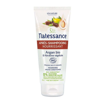 Natessance - Après-Shampoing Nourrissant Argan et Kératine Végétale - Après shampoing