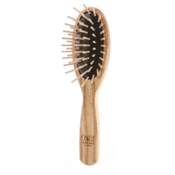 Tek - Brosses à cheveux - Petite brosse ovale frêne naturel 172003 - Nuoo