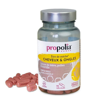 Propolia - Gélules Cheveux et Ongles - Compléments alimentaires cheveux