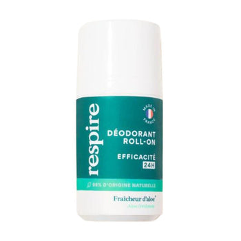 Respire - deodorant roll on Fraicheur aloe - Deodorant bio - Made in France