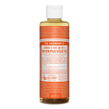 Dr. bronners - Gels douche - Savon liquide arbre à thé - Nuoo