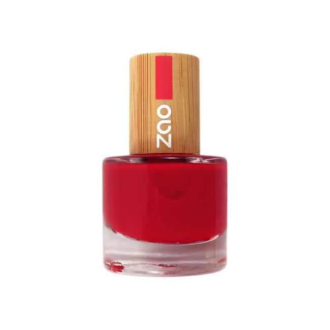 Vernis à ongles rouge carmin 605 - Nuoo